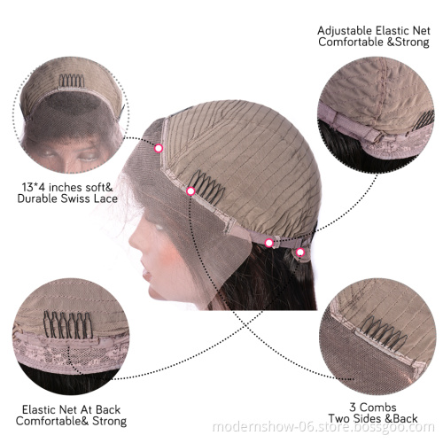 Wholesale Price Brazilian Virgin Hair Cuticles Aligned Human Hair Wigs Deep Curly Lace Front Wigs for Black women